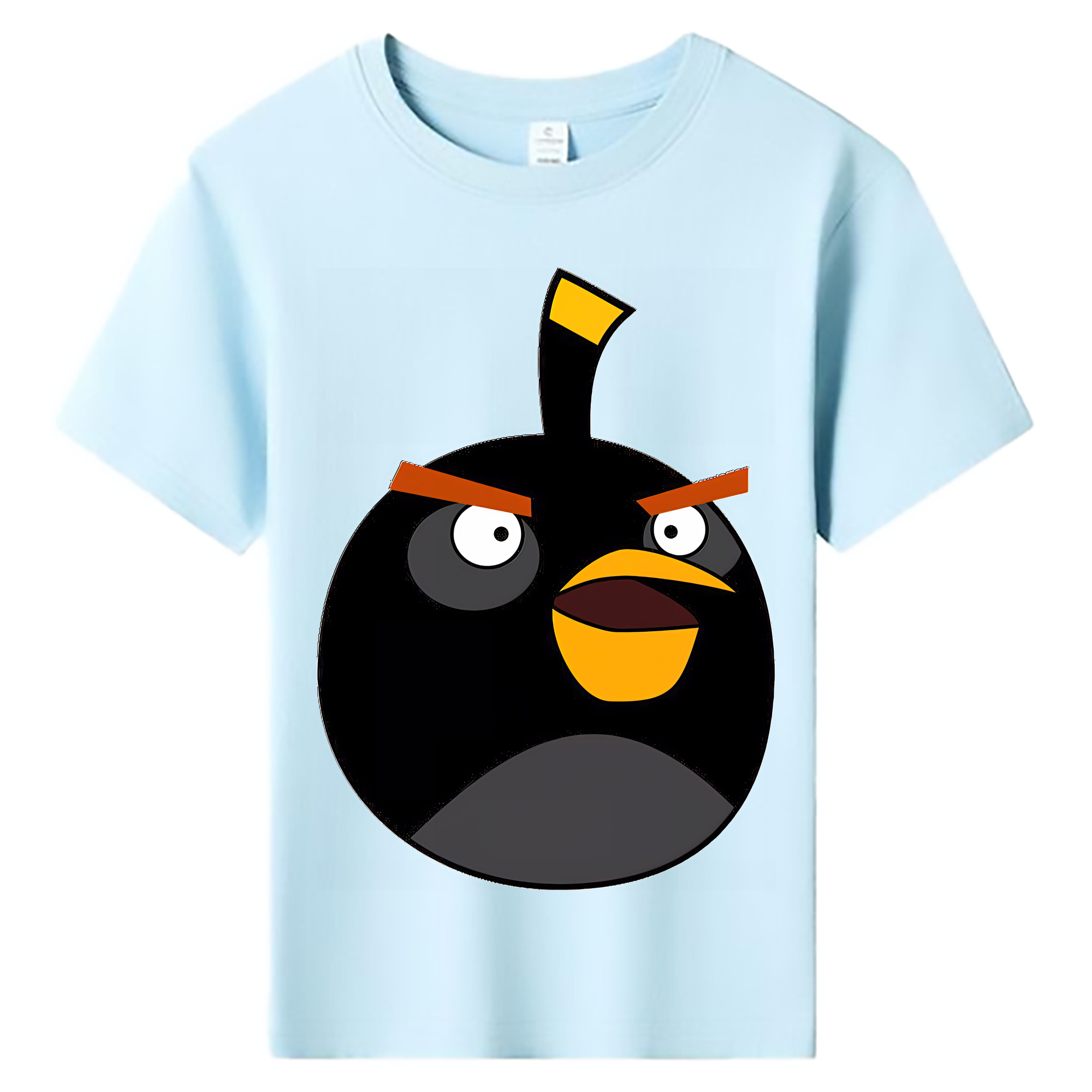 （画像用） Angry Birds アングリーバード 綿100％キッズTシャツ（フロントプリント）